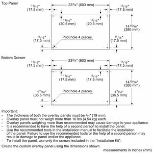 Thermador 24 in. 4.4 cu. ft. Double Refrigerator Drawers with Masterpiece handles - Stainless Steel, , hires