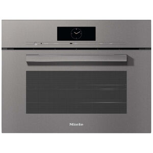 Miele VitroLine Series 24 in. 1.8 cu. ft. Electric Smart Wall Oven with Standard Convection - Graphite Gray, , hires