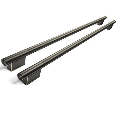 KitchenAid Handle Hardware Accessory Kit for 42 in. Built-In Side-by-Side Refrigerators - Black Ore | W11777164