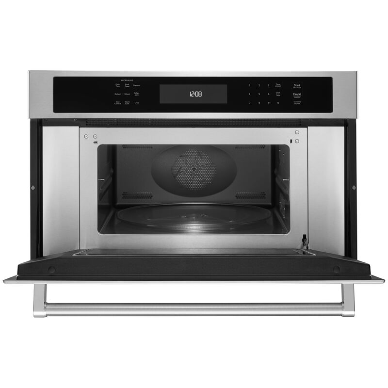 KitchenAid 30 in. 1.4 cu.ft Built-In Microwave with 10 Power Levels & Sensor Cooking Controls - Stainless Steel, Stainless Steel, hires
