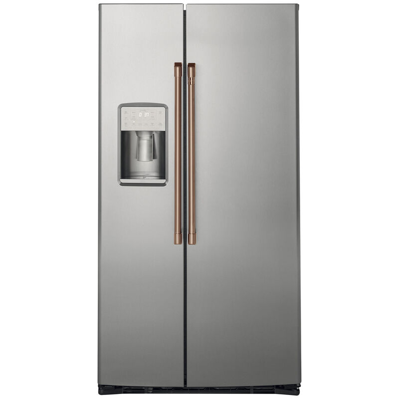 Cafe Side-by-Side Refrigerator Handle Kit (Set of 2) - Brushed Copper, , hires