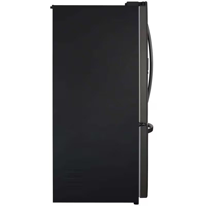 LG 36 in. 27.7 cu. ft. Smart French Door Refrigerator with Ice & Water Dispenser - PrintProof Black Stainless Steel, PrintProof Black Stainless Steel, hires