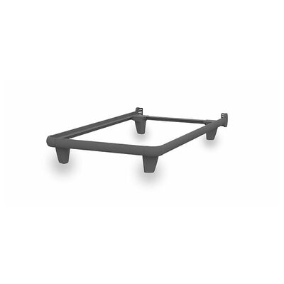 Embrace 3D Grey Wraparound Bed Frame - Twin | 41394GR-T