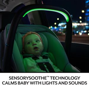 Evenflo Revolve 180 Litemax NXT Rotational Infant Car Seat with Sensory Soothe - Flint, Flint, hires