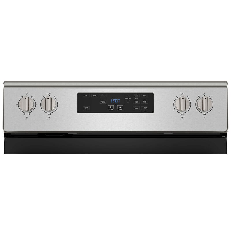 Maytag 30 in. 5.3 cu. ft. Electric Range with Radiant Burners - Fingerprint Resistant Stainless Steel, , hires