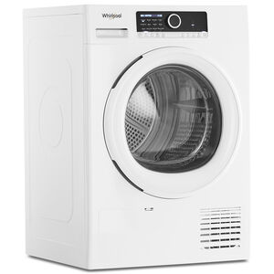 Whirlpool 24 in. 4.3 cu. ft. Ventless Electric Dryer for Small Spaces - White, , hires