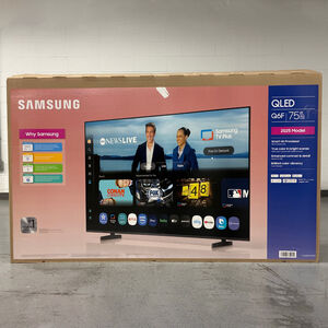 Samsung - 75" Class Q6F QLED 4K UHD Smart Tizen TV (Open Box Excellent Condition), , hires
