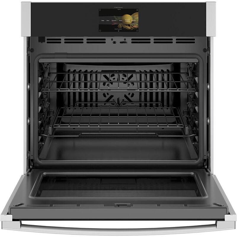 GE Profile 30 in. 5 cu. ft. Smart Electric Single Wall Oven with True European Convection - Stainless Steel, Stainless Steel, hires