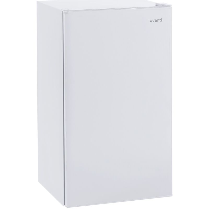 Avanti 19 in. 3.2 cu. ft. Mini Fridge with Freezer Compartment - White, White, hires