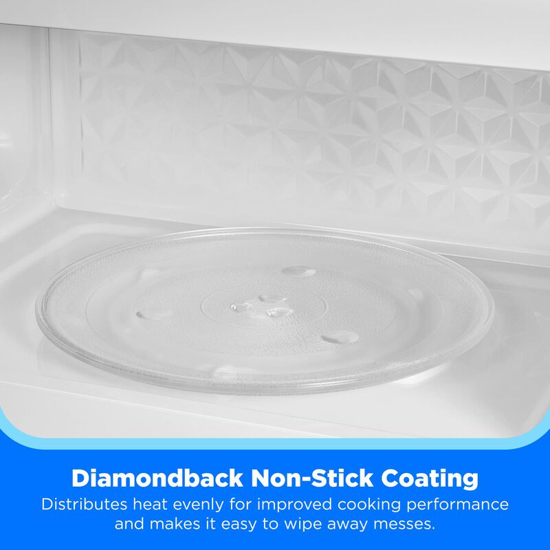 Midea 30 in. 1.7 cu. ft. 1000W Over-the-Range Microwave with 300 CFM - Black, , hires