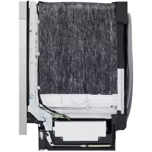 LG 24 in. Front Control Dishwasher with 52 dBa Sound Level, Dynamic Dry & Pocket - Stainless Steel Look, Stainless Steel Look, hires