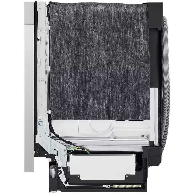 LG 24 in. Front Control Dishwasher with 52 dBa Sound Level, Dynamic Dry & Pocket - Stainless Steel Look, Stainless Steel Look, hires