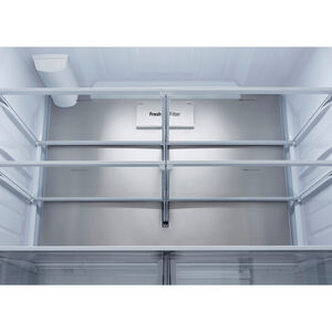 LG 36 in. 26.5 cu. ft. Smart Counter Depth French Door Refrigerator with Internal Water Dispenser - PrintProof Stainless Steel, , hires