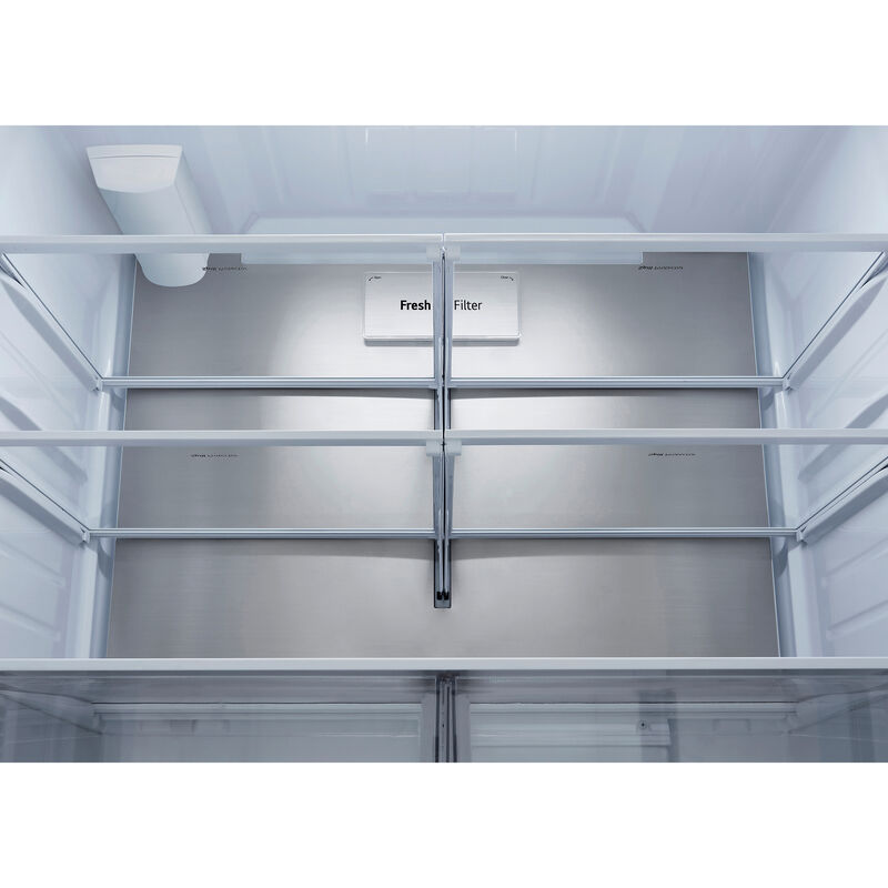 LG 36 in. 26.5 cu. ft. Smart Counter Depth French Door Refrigerator with Internal Water Dispenser - PrintProof Stainless Steel, , hires