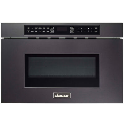 Dacor 24 in. 1.2 cu. ft. Microwave Drawer with 11 Power Levels & Sensor Cooking Controls - Graphite Stainless | DMR24M977WM