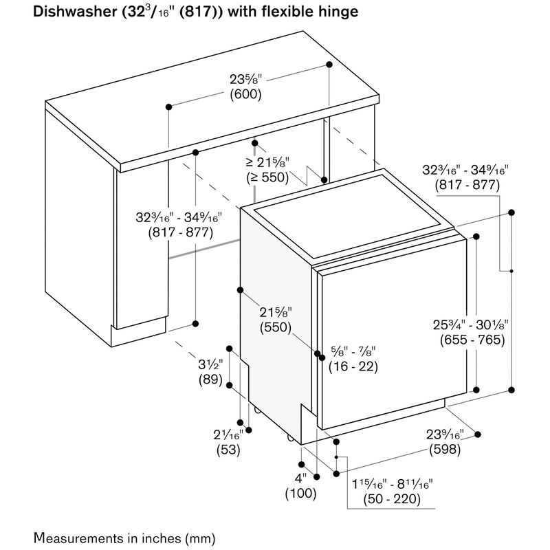 Gaggenau 400 Series 24 in. Top Control Smart Dishwasher with 42 dBa Sound Level & 3rd-Rack - Custom Panel Ready, , hires