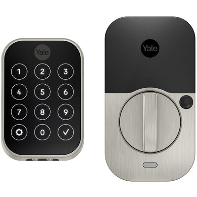Yale - Assure Lock 2, Key-Free Touchscreen Lock with Wi-Fi - Satin Nickel | YRD450WF1619
