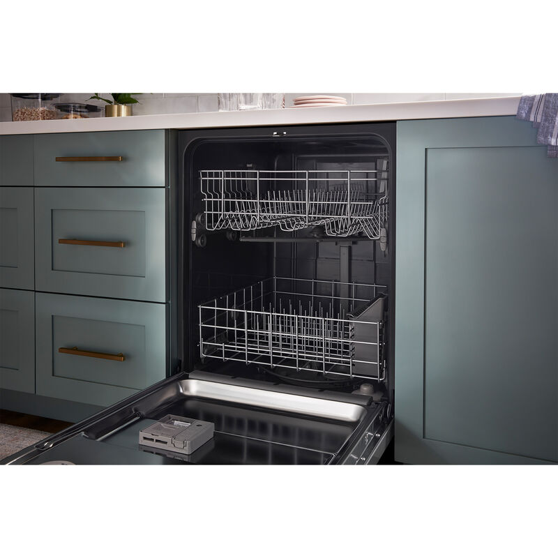 Whirlpool 24 in. Top Control Dishwasher with 55 dBa Sound Level & Pocket - Stainless Steel, Stainless Steel, hires