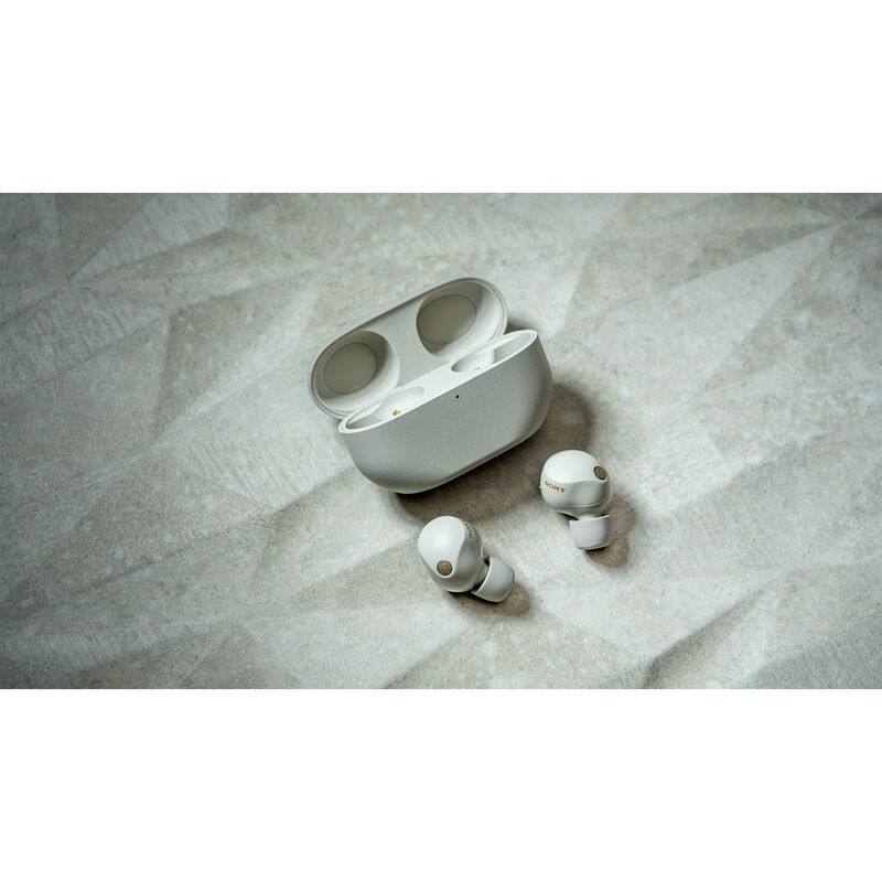 Sony WF-1000XM5 Noise-Canceling True Wireless In-Ear Headphones (Silver), , hires