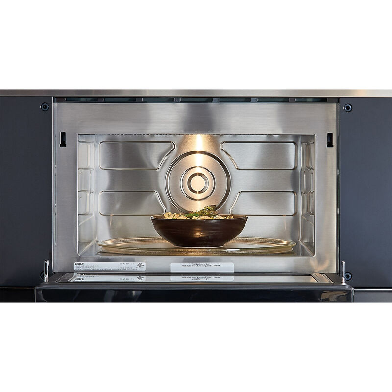 Wolf M Series 30 in. 1.6 cu. ft. 900W Built-In Microwave with Convection & Sensor Cooking - Black, , hires