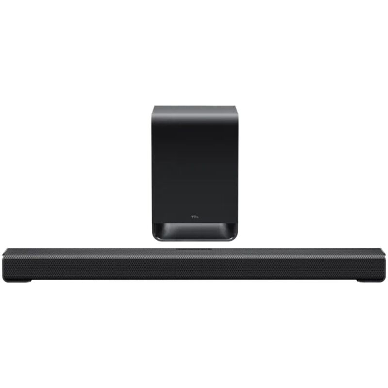 TCL S-Class 3.1 Channel Dolby Atmos Sound Bar with Bluetooth & Wireless Subwoofer - Black, , hires