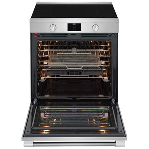 Frigidaire Professional 30 in. 6.2 cu. ft. Air Fry Convection Oven Freestanding Electric Range with 5 Induction Zones - Smudge-Proof Stainless Steel, , hires