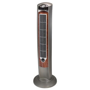 Lasko 42 in. Oscillating Tower Fan with 3 Speed Settings & Remote Control - Brown, , hires