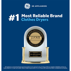 GE 27 in. 7.4 cu. ft. Smart Commercial Gas Dryer with Sensor Dry & Built-In App Payment System - White, , hires