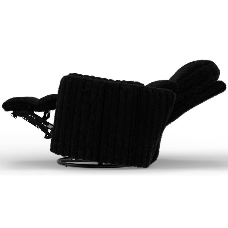 Catnapper Daydream Swivel Glider Recliner - Black, Black, hires