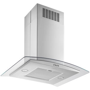 Whirlpool 30 in. Convertible Chimney Style Range Hood with 400 CFM, 3 Fan Speeds & 2 LED Lights - Stainless Steel, , hires