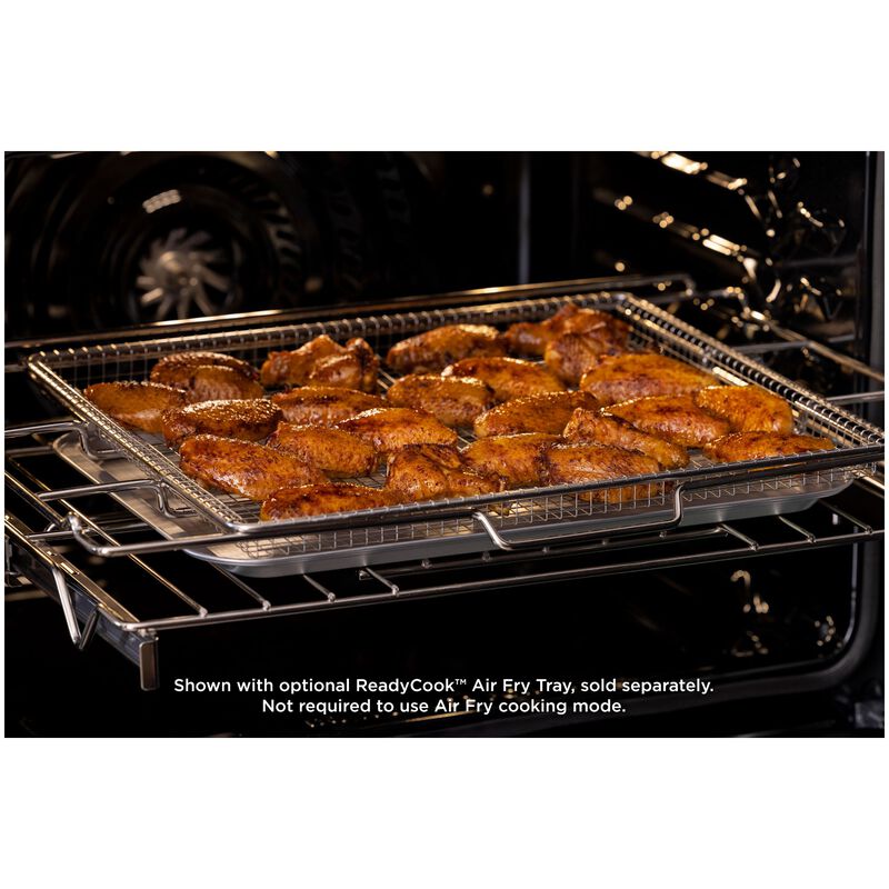 Frigidaire 27 in. 7.6 cu. ft. Top Control Electric Double Wall Oven with Standard Convection - Stainless Steel, Stainless Steel, hires
