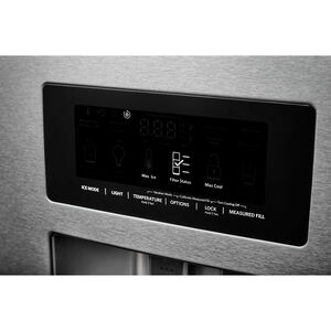 KitchenAid 36 in. 27 cu. ft. French Door Refrigerator with Ice & Water Dispenser - Stainless Steel with PrintShield Finish, Stainless Steel with PrintShield Finish, hires