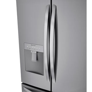 LG 36 in. 29.0 cu. ft. French Door Refrigerator with External Water Dispenser - Stainless Steel, Stainless Steel, hires