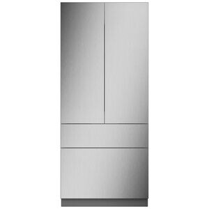 Monogram 36 in. Fully Integrated French Door Bottom Freezer Panel Kit - Stainless Steel, , hires