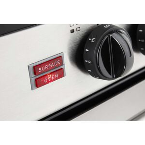 Whirlpool 24 in. 2.9 cu. ft. Electric Range with Radiant Burners - Stainless Steel, , hires