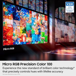 Samsung - 75" Class R95H Micro RGB 4K UHD Smart Tizen TV, , hires