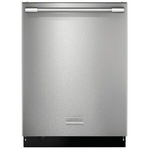 Frigidaire Professional 24 in. Built-In Dishwasher with Top Control, 47 dBA Sound Level, 14 Place Settings, 8 Wash Cycles & Sanitize Cycle - Stainless Steel, , hires