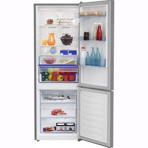 Beko 24 in. 11.4 cu. ft. Counter Depth Bottom Freezer Refrigerator - Stainless Steel, , hires