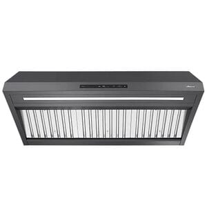 Dacor 48 in. Smart Ducted Canopy Pro Style Style Range Hood with 1200 CFM, 4 Fan Speeds & 1 LED Light - Graphite Stainless, , hires