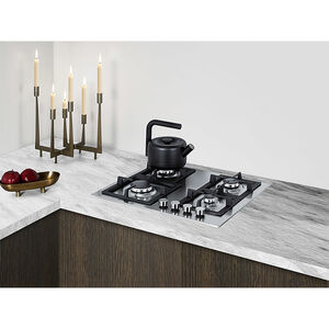 Summit 24 in. 4-Burner Natural Gas Cooktop - Stainless Steel, , hires
