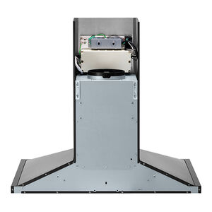 LG Studio 36 in. Smart Ducted Chimney Style Range Hood with 600 CFM, 5 Fan Speeds & 1 LED Light - Stainless Steel, , hires