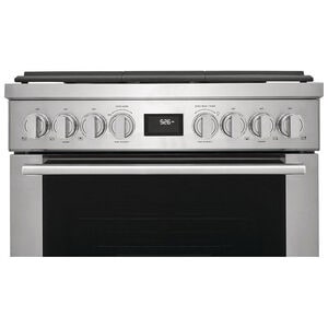 Electrolux 30 in. 4.6 cu. ft. True European Convection Dual Fuel Range with 5 Sealed Burners - Stainless Steel, , hires
