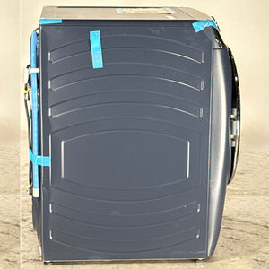 GE Profile 28 in. 5.3 cu. ft. Smart Stackable Front Load Energy Star Washer with UltraFresh Vent System+, Sanitize & Steam Cycle - Sapphire Blue (Open Box Good Condition), , hires