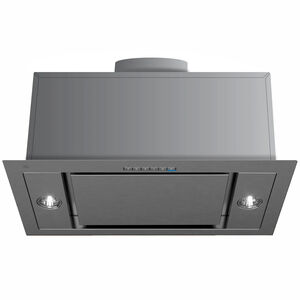 XO 28 in. Convertible Standard Style Range Hood with 600 CFM, 3 Fan Speeds & 2 LED Lights - Stainless Steel, , hires