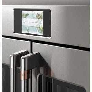 Cafe Professional Series 30 in. 5 cu. ft. Smart Electric Single Wall Oven with True European Convection - Matte Black, Matte Black, hires