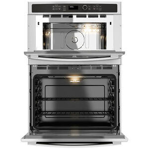 GE 30 in. 6.7 cu. ft. Electric Microwave/Wall Oven Combo with Sensor Cooking - Stainless Steel, , hires