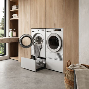 Asko Pull-Out Drawer for Laundry - White, White, hires