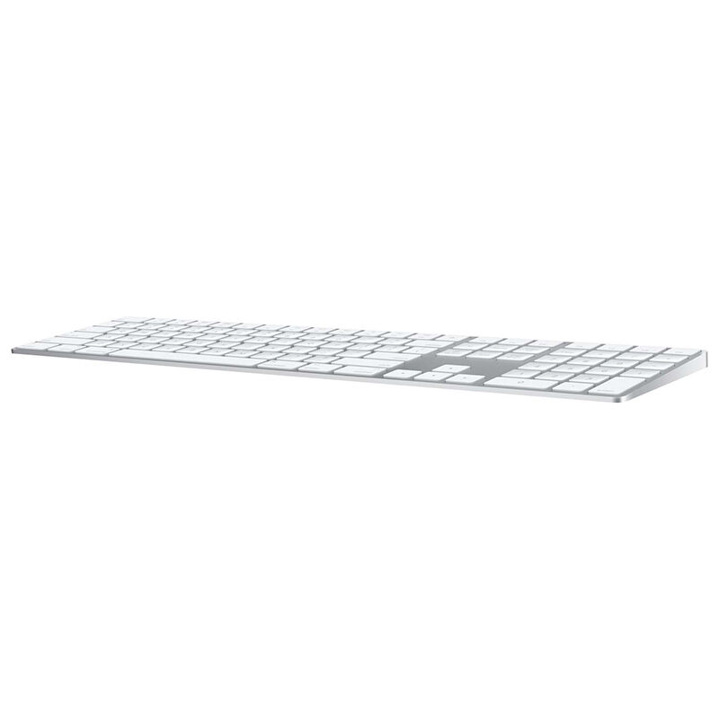 Apple Magic Keyboard with Numeric Keypad - White | P.C. Richard & Son Apple Magic Keyboard with Numeric Keypad - White | P.C. Richard & Son