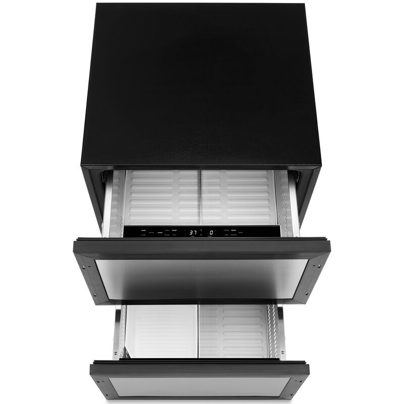 JennAir 24 in. 4.7 cu. ft. Double Refrigerator & Freezer Drawer - Custom Panel Ready, , hires