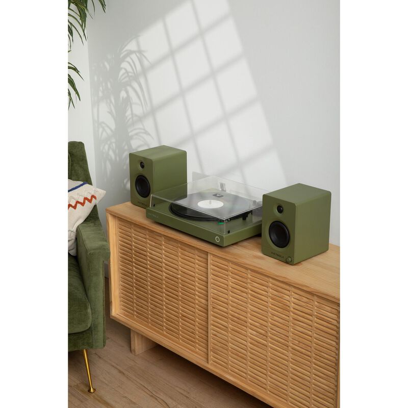 Victrola Wave Bluetooth Turntable with Auracast - Green, , hires